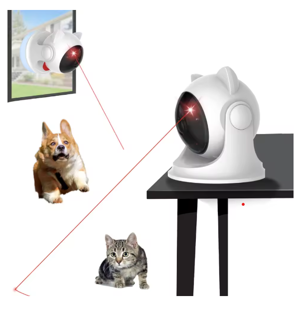 Automatic rotating laser