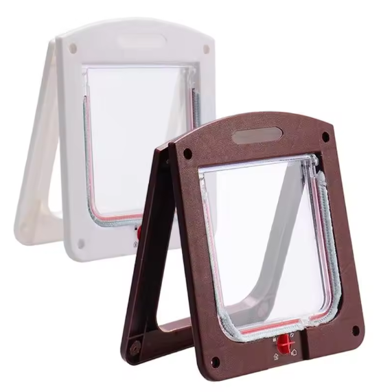 4 Way Locking Large Dog Cat Door